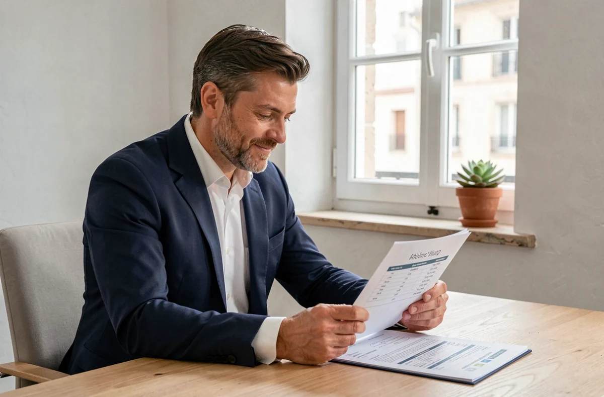 Courtier d'assurance AMI 3F Assurances en consultation dans un bureau professionnel à Toulouse