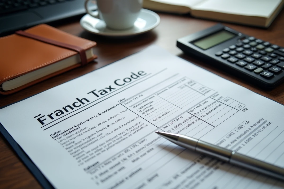 Documents fiscaux et calculs de trésorerie liés au régime de franchise 293 B du CGI