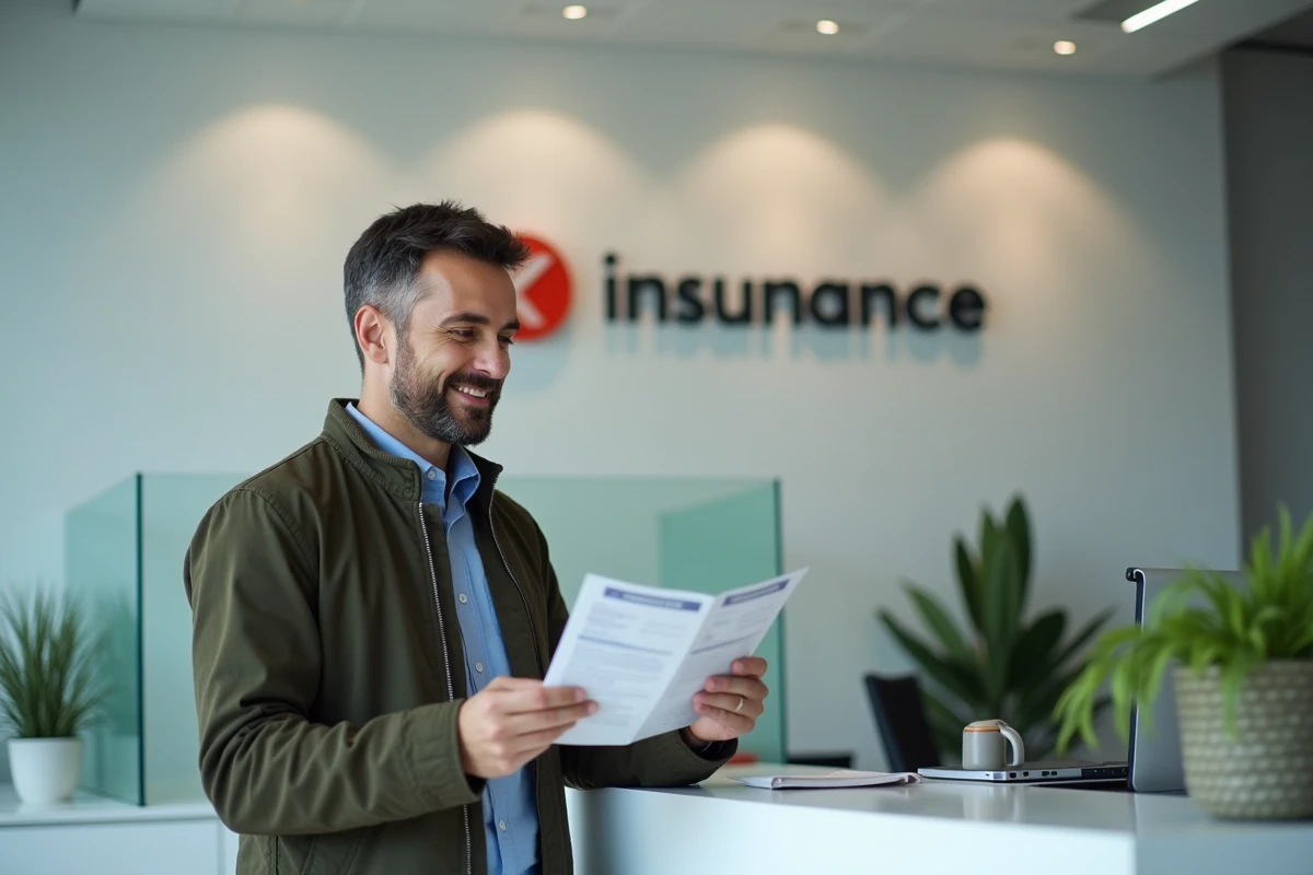 Homme discutant avec un conseiller pour choisir son assurance Qlara adaptée à ses besoins